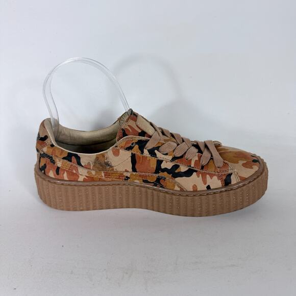Fenty x Puma The Creepers Athletic Sneakers Women's 8 Brown Camouflage 362341-01 - Picture 3 of 10